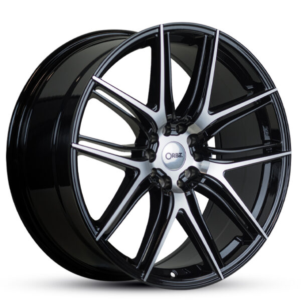 Orbit Rune 38 GLOSS BLACK 20x8.5 5x114.3,5x120 38P