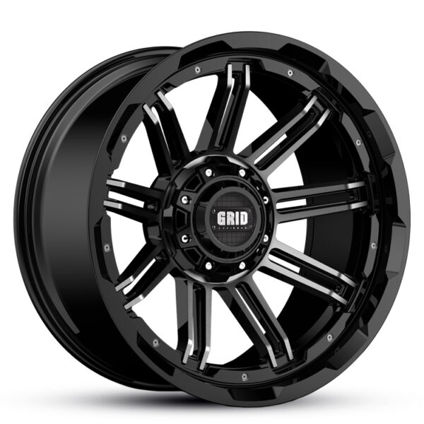 Grid GD18 0 DOUBLE DARK 18x9 6x135,6x139.7 0P
