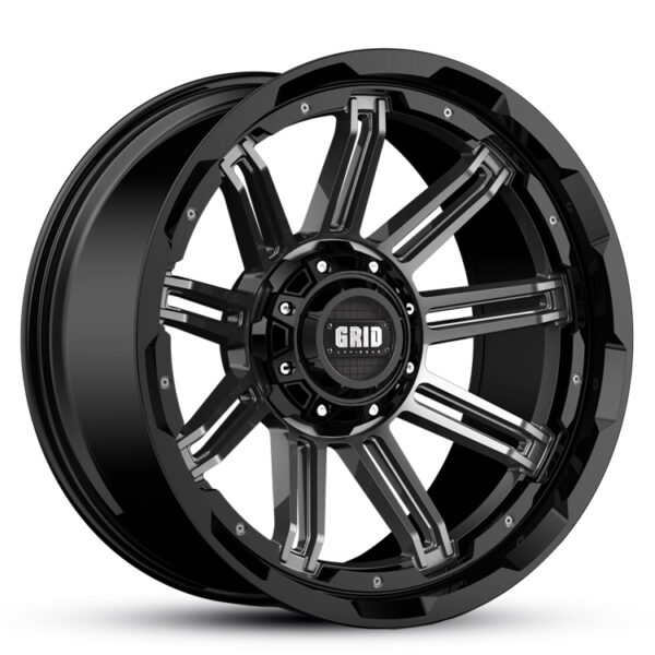 Grid GD18 0 GLOSS GRAPHITE 18x9 6x135,6x139.7 0P