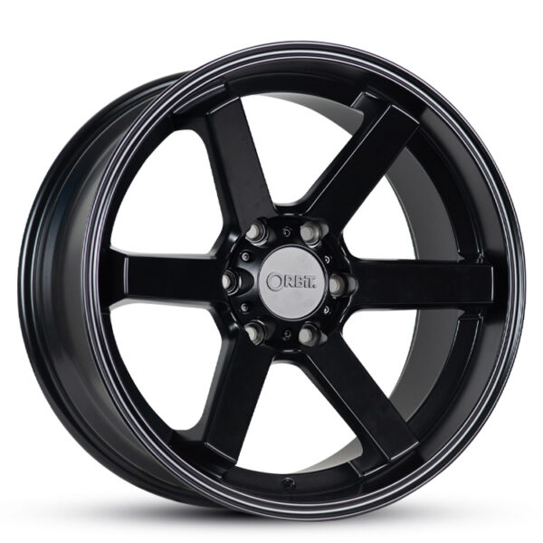 Orbit Trek 20 MATT BLACK 20x9.5 6x139.7 20P