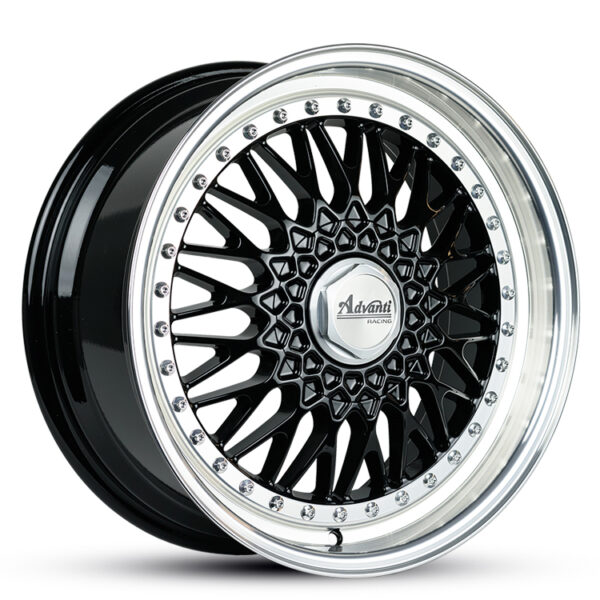 Advanti Racing Euro 35 GLOSS BLACK 18x8 5x114.3,5x120 35P