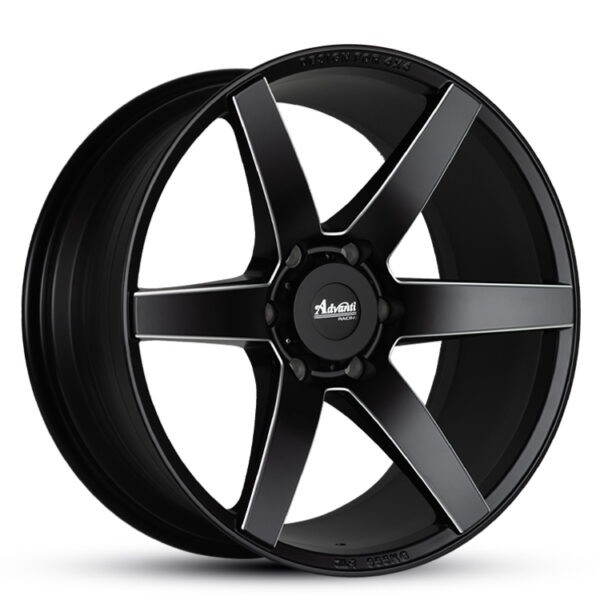 Advanti Racing Hurricane 20 MATT BLACK 20x9 6x139.7 20P