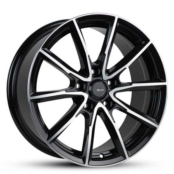 Advanti Racing SA21 40 GLOSS BLACK 17x7.5 5x114.3 40P