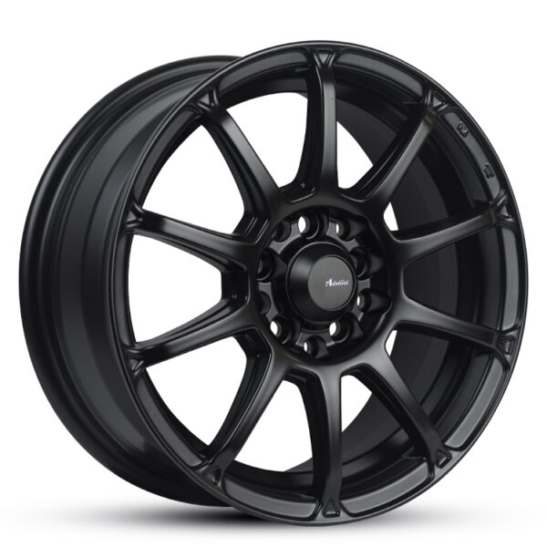 Advanti Racing Shogun 38 MATT BLACK 17x7 4x100,4x114.3 38P