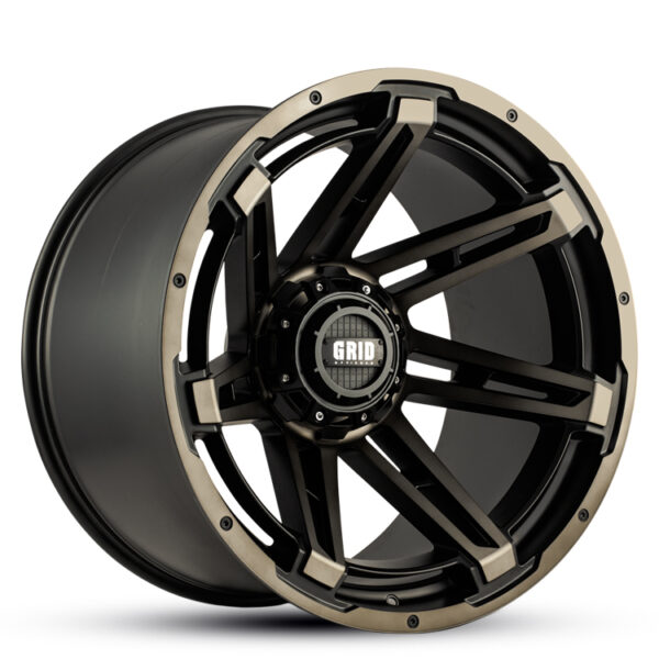 Grid GD12 0 DOUBLE DARK 18x9 6x135,6x139.7 0P