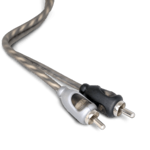 Rockford Fosgate RFI-10 10 ft Twisted Rca Lead