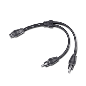 Rockford Fosgate RFITY-1F Premium Rca Y Adapter (1) Female To (2) Male (Pair)