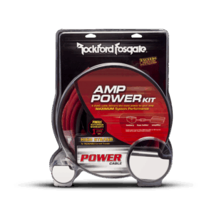 Rockford Fosgate RFK1D 1/ 0 Awg Power Kit Including (3) Rca & Speaker Wire