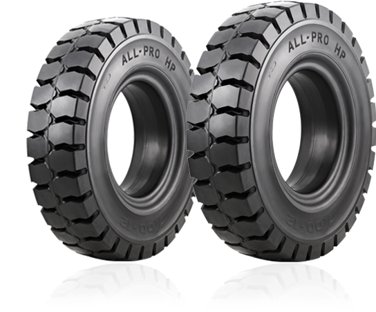 Nexen 9.75" Allpro CP01 9.75"FORKLIFT Cush Solid 355/65-15