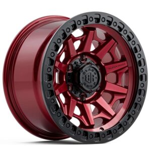 Black Rock Cage ILLUSION RED 17x9 6x139.7 12PP