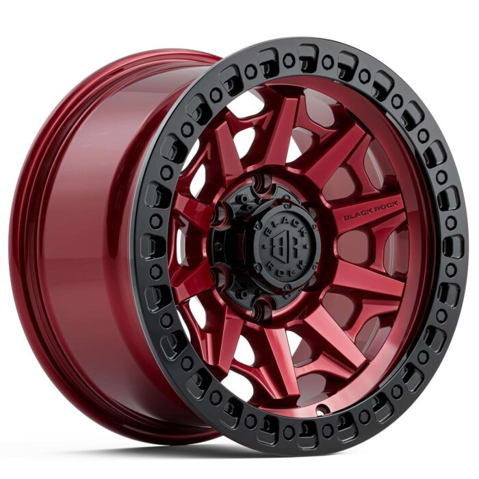 Black Rock Cage ILLUSION RED 17x9 6x139.7 12PP