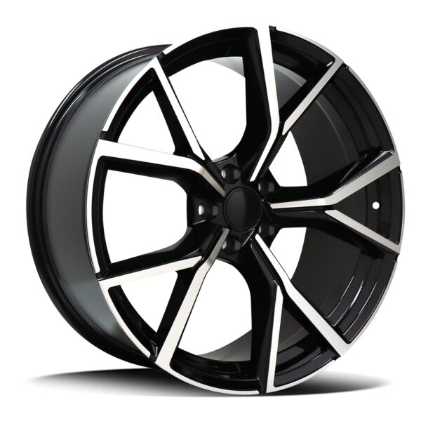 Replica Vw 5677 BLACK POLISHED 21x9.5 5x112 35P