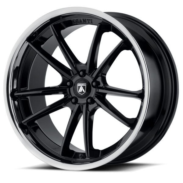 Asanti ABL-23 | Sigma BLACK POLISH 22x9 5x115 15P
