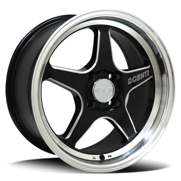 Diezel STW543 BLACK MACHINED 15x7.5 4x100 35P