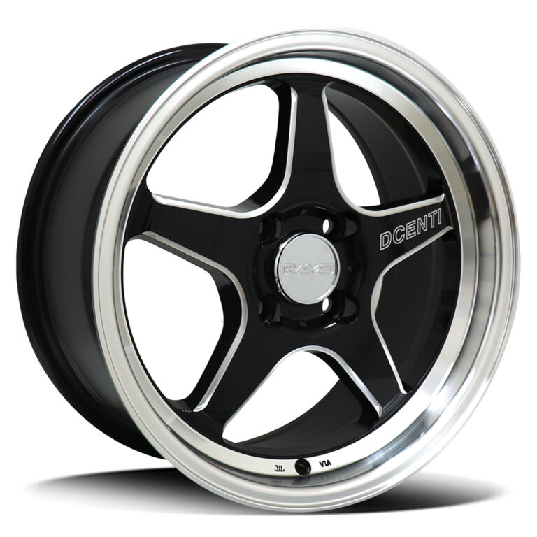 Diezel STW543 BLACK MACHINED 15x7.5 4x100 35P
