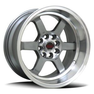 Diezel STW657GM GUNMETAL MACHINED 15x8 4x100 0P