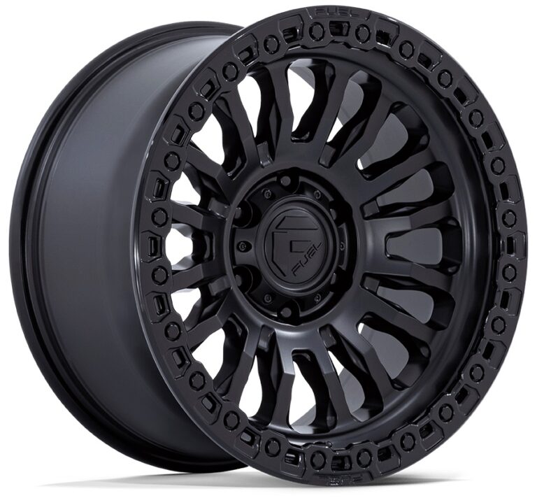 Fuel FC857 | Rincon MATTE BLACK 18x9 6x139 1P