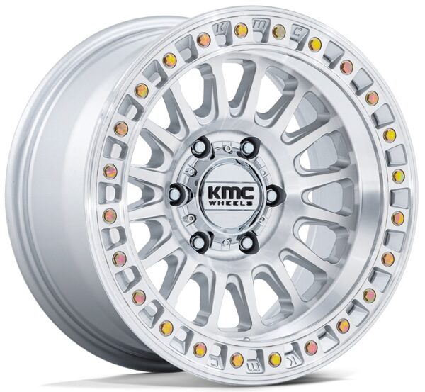KMC KM552 | Ims GLOSS SILVER 20x9 8x180 18P