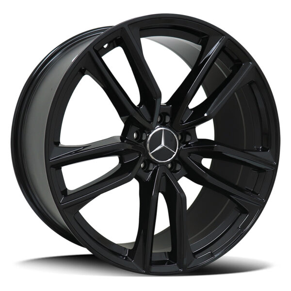 Replica Mercedes 5660 GLOSS BLACK 20x8.5 5x112 30P