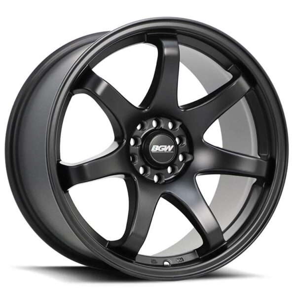 BGW Mayhem Matt Black 18x9.5 5x100 22P