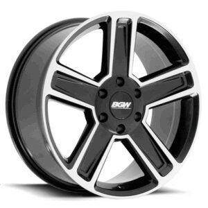 BGW Trader Satin Black 17x8 6x139.7 30P