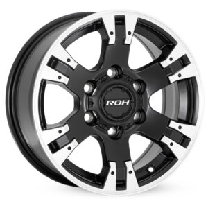 ROH Alloy Terrain Matt Black 16x7 6x139.7 30P