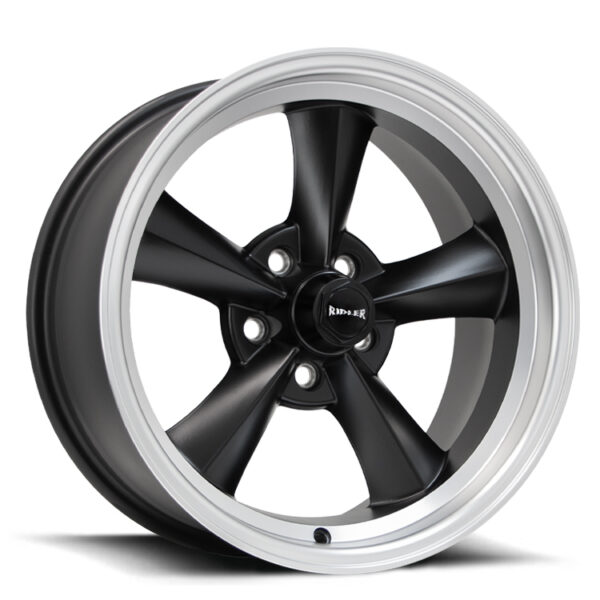 Ridler R675 Matt Black 17x8 5x114.3 0P
