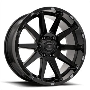 BGW Dominator Gloss Black 20x9.5 6x139.7 10P