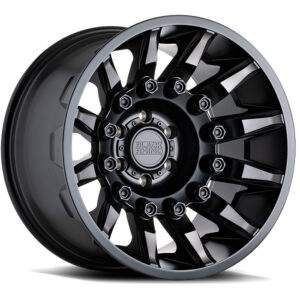 Black Rhino Mission Matt Black 18x9 6x139.7 12P