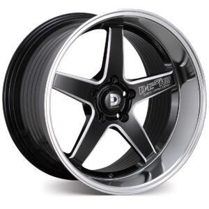 BGW Dc R2 Gloss Black 18x8.5 5x114.3 35P