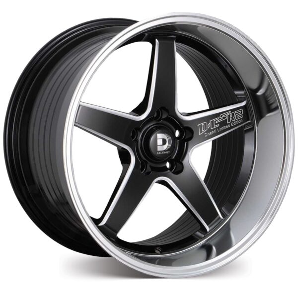 BGW Dc R2 Gloss Black 18x8.5 5x114.3 35P