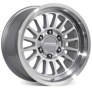 ROH Alloy Apollo Silver w/Machined 18x9 6x139.7 12P