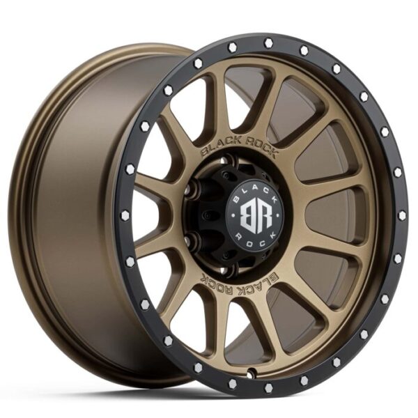 Black Rock Omega DARK BRONZE 17x9 6x139.7 12PP