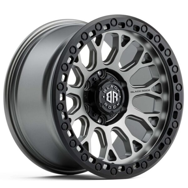 Black Rock Spider GUNMETAL GREY 18x9 6x139.7 35PP
