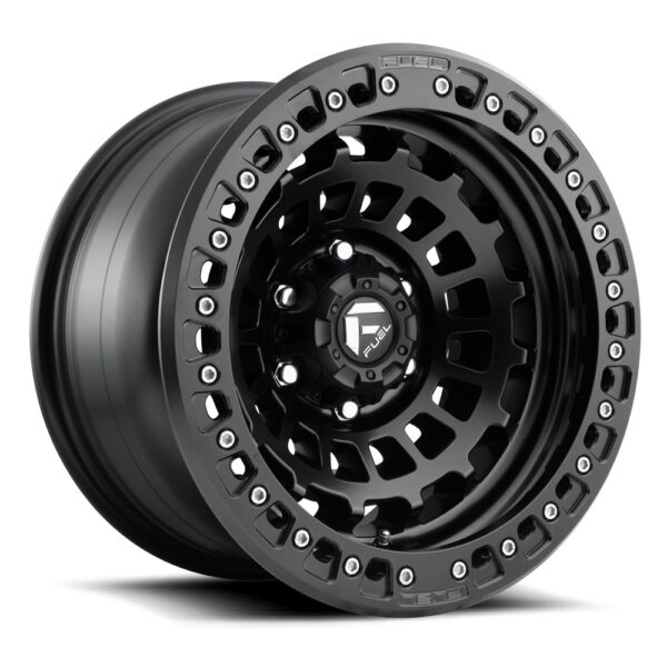 Fuel D101 | Zephyr-Bead Lock MATTE BLACK 17x9 5x127 -15P
