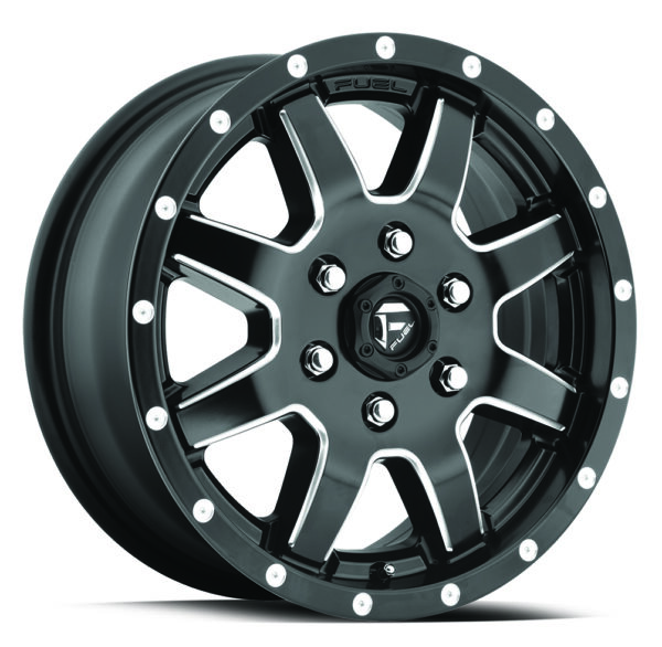 Fuel D538 | Maverick MATTE BLACK 18x8 6x130 48P