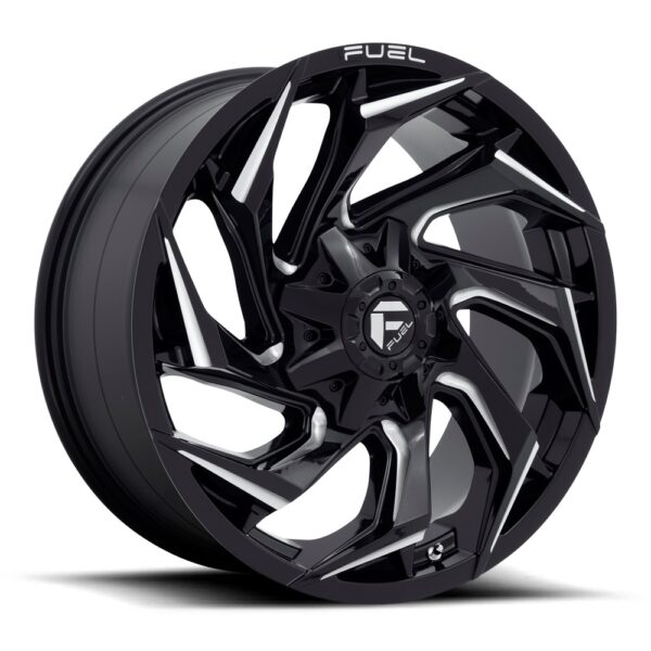 Fuel D753 | Reaction BLACK MILLED 15x8 5x114,5x475 -18P