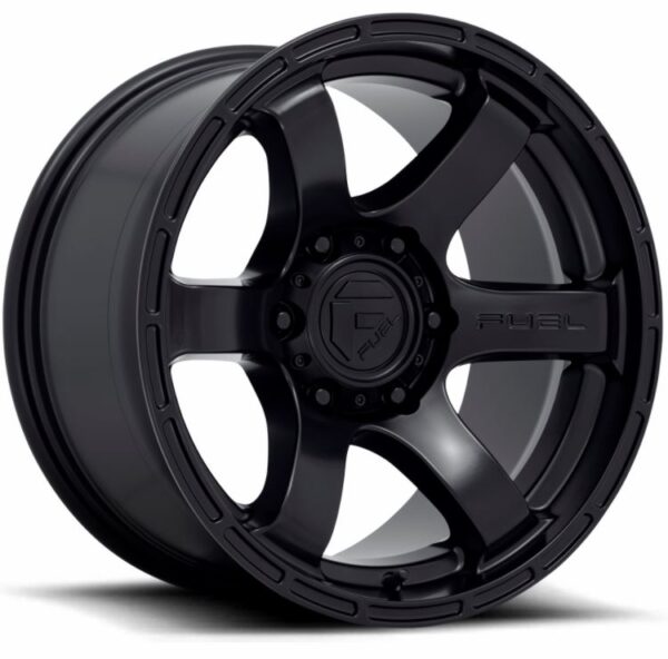 Fuel D766 | Rush SATIN BLACK 18x9 5x127 -12P