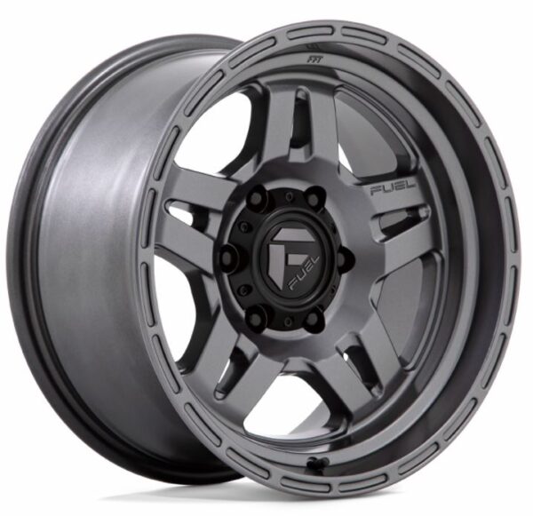 Fuel D801 | Oxide MATTE GUNMETAL 18x9 6x139 1P