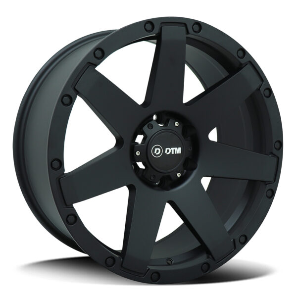 DTM Hd 2809 | Borris MATTE BLACK 16x7 6x139 10P