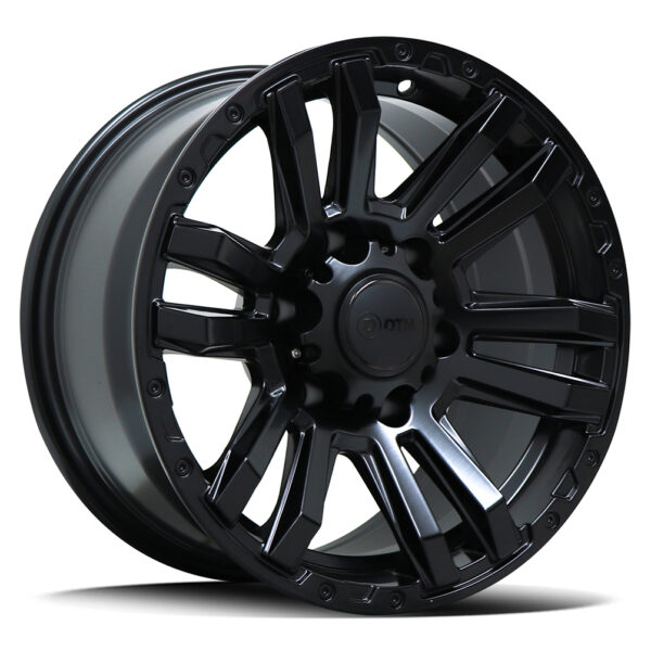 DTM Hd 8510 | Farina SATIN BLACK 16x8 6x139 25P