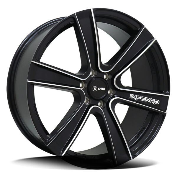 DTM Hd KS266/KF902 | Inferno SATIN BLACK 20x9.5 6x114 15P