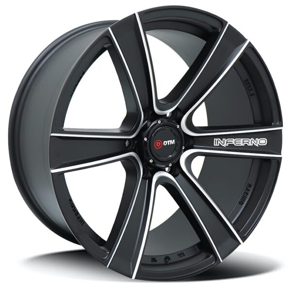 DTM Hd KS266/KF902 | Inferno SATIN BLACK 20x9.5 6x139 15P