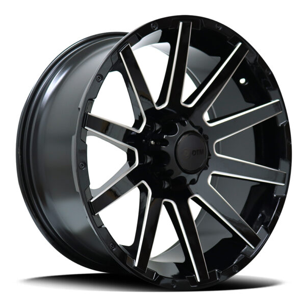DTM Hd 9352| Nikita BLACK MILLED 20x9 6x139 -12P