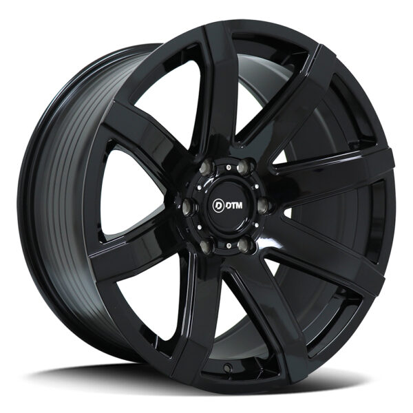 DTM Hd Stiletto Concave GLOSS BLACK 20x9.5 6x114 15P