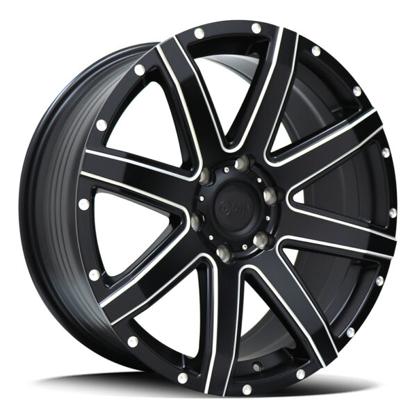 DTM Hd Stiletto SATIN BLACK 20x8.5 6x114 35P