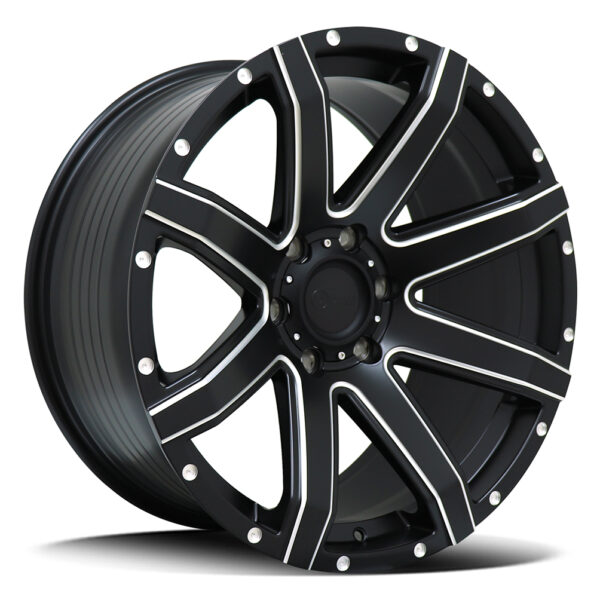 DTM Hd Stiletto Concave SATIN BLACK 20x9.5 6x114 15P