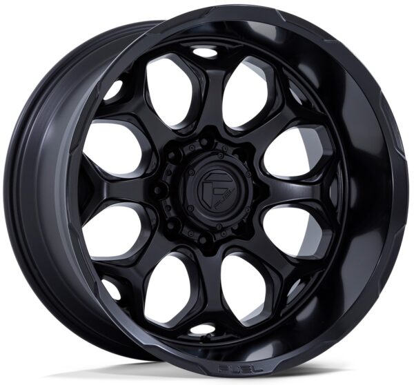 Fuel FC862 | Scepter MATTE BLACK 22x12 5x127 -44P