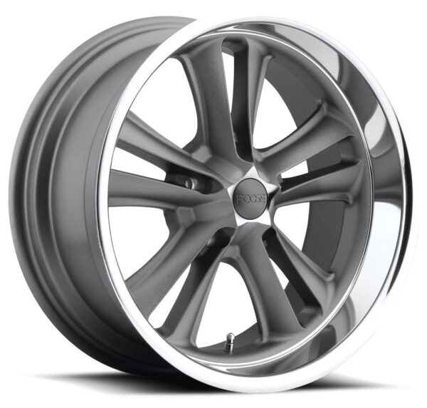 Foose F099 | Knuckle Textured Gray 17x8 5x114 1P