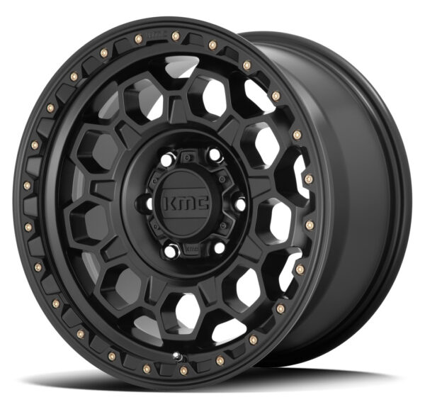 KMC Xd KM545 | Trek SATIN BLACK 17x8 5x114 35P
